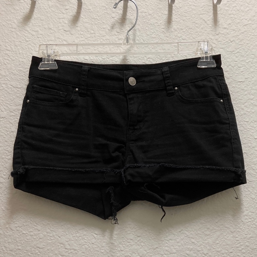 LIKE NEW Black Low Rise Short